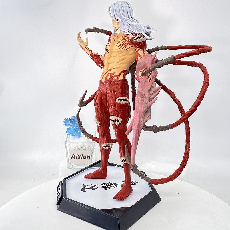 30CM Demon Slayer Anime Figure Kibutsuji Muzan PVC Action Figure Sugikuni Yoriichi Daki Giyuutarou Collection Model 2 - Demon Slayer Figure