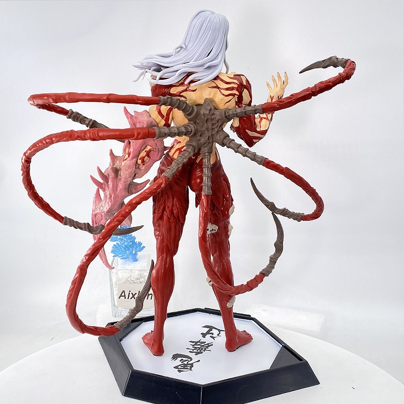 30CM Demon Slayer Anime Figure Kibutsuji Muzan PVC Action Figure Sugikuni Yoriichi Daki Giyuutarou Collection Model 3 - Demon Slayer Figure