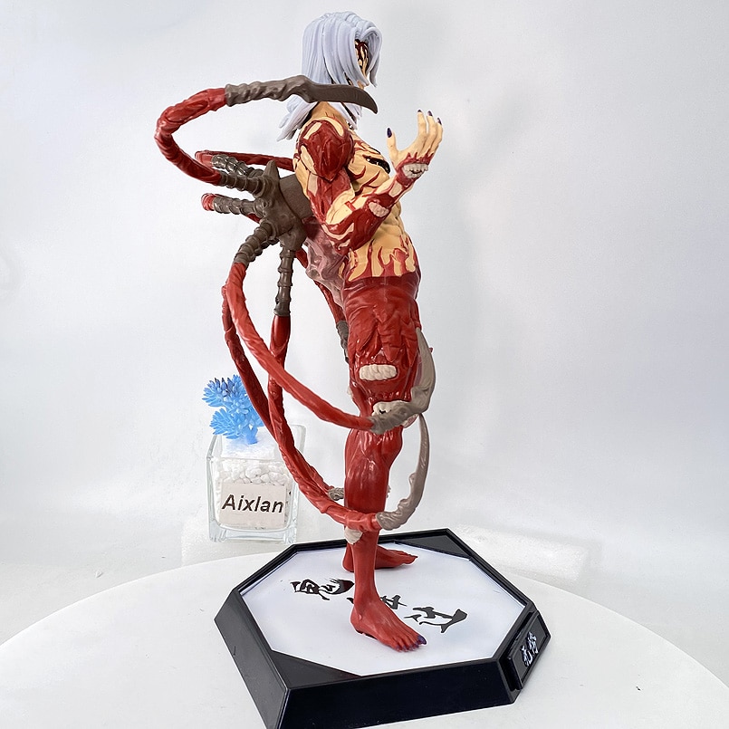 30CM Demon Slayer Anime Figure Kibutsuji Muzan PVC Action Figure Sugikuni Yoriichi Daki Giyuutarou Collection Model 4 - Demon Slayer Figure