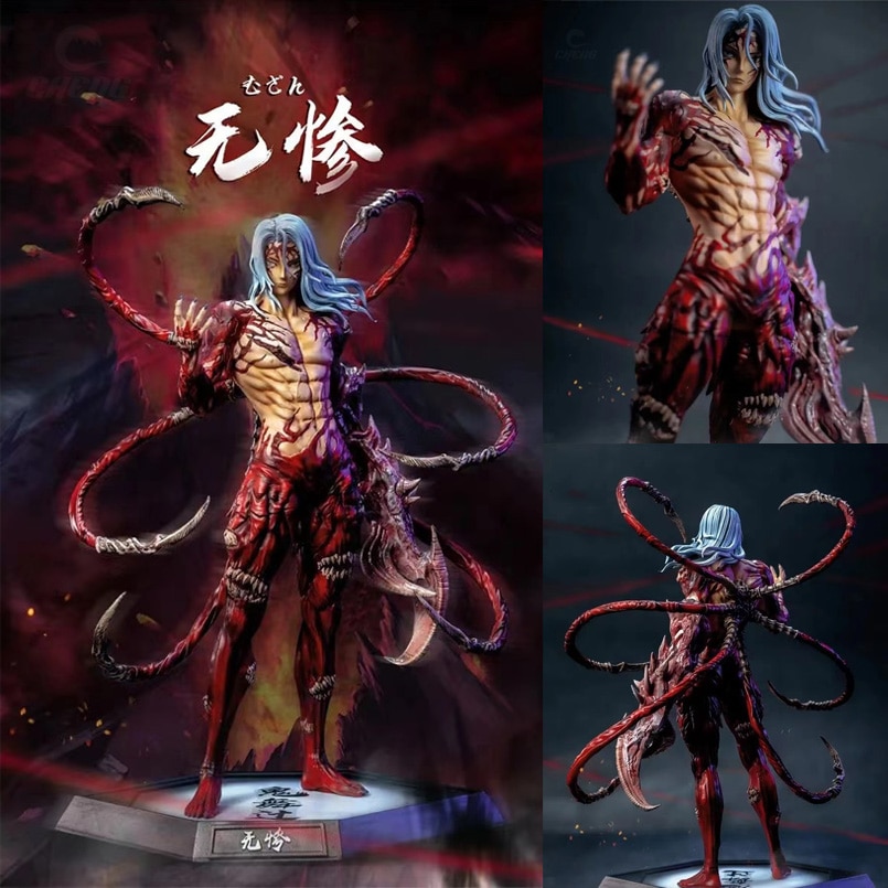 30CM Demon Slayer Anime Figure Kibutsuji Muzan PVC Action Figure Sugikuni Yoriichi Daki Giyuutarou Collection Model - Demon Slayer Figure
